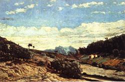 Paul-Camille Guigou Landscape in Provence Sweden oil painting art